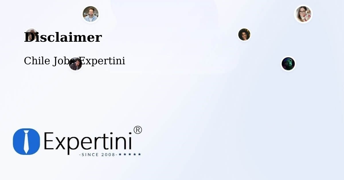 Disclaimer – San Esteban - Chile Jobs Expertini